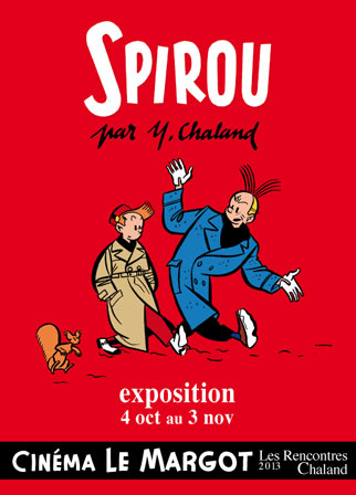 Expo Chaland/Spirou, Nérac, oct. 2013