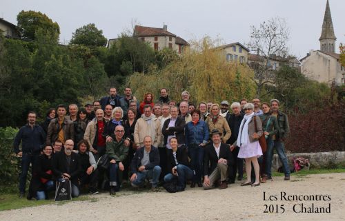 Les participants des Rencontres Chaland 2015